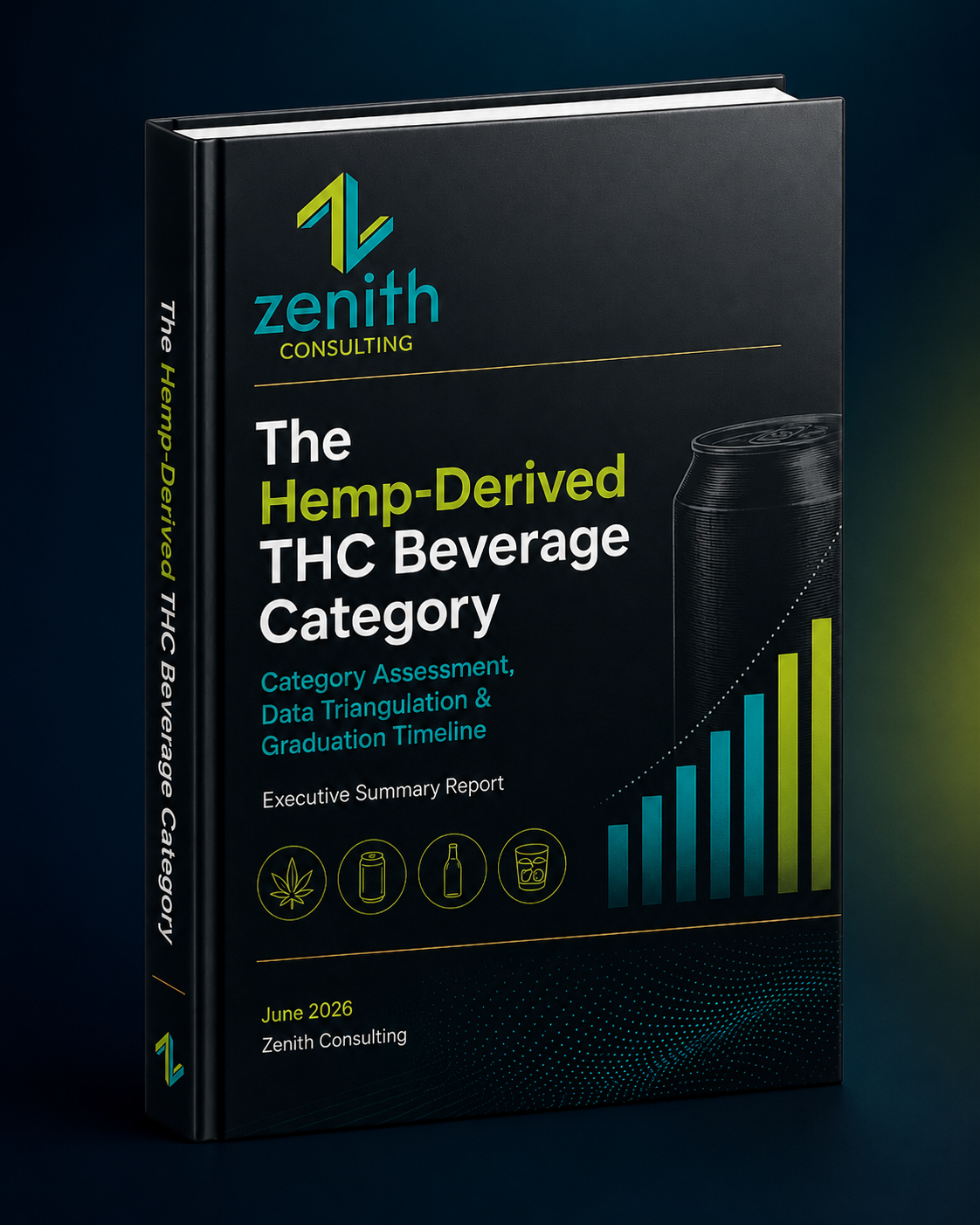 The Hemp-Derived THC Beverage Category 2026 — Zenith Executive Summary Report cover