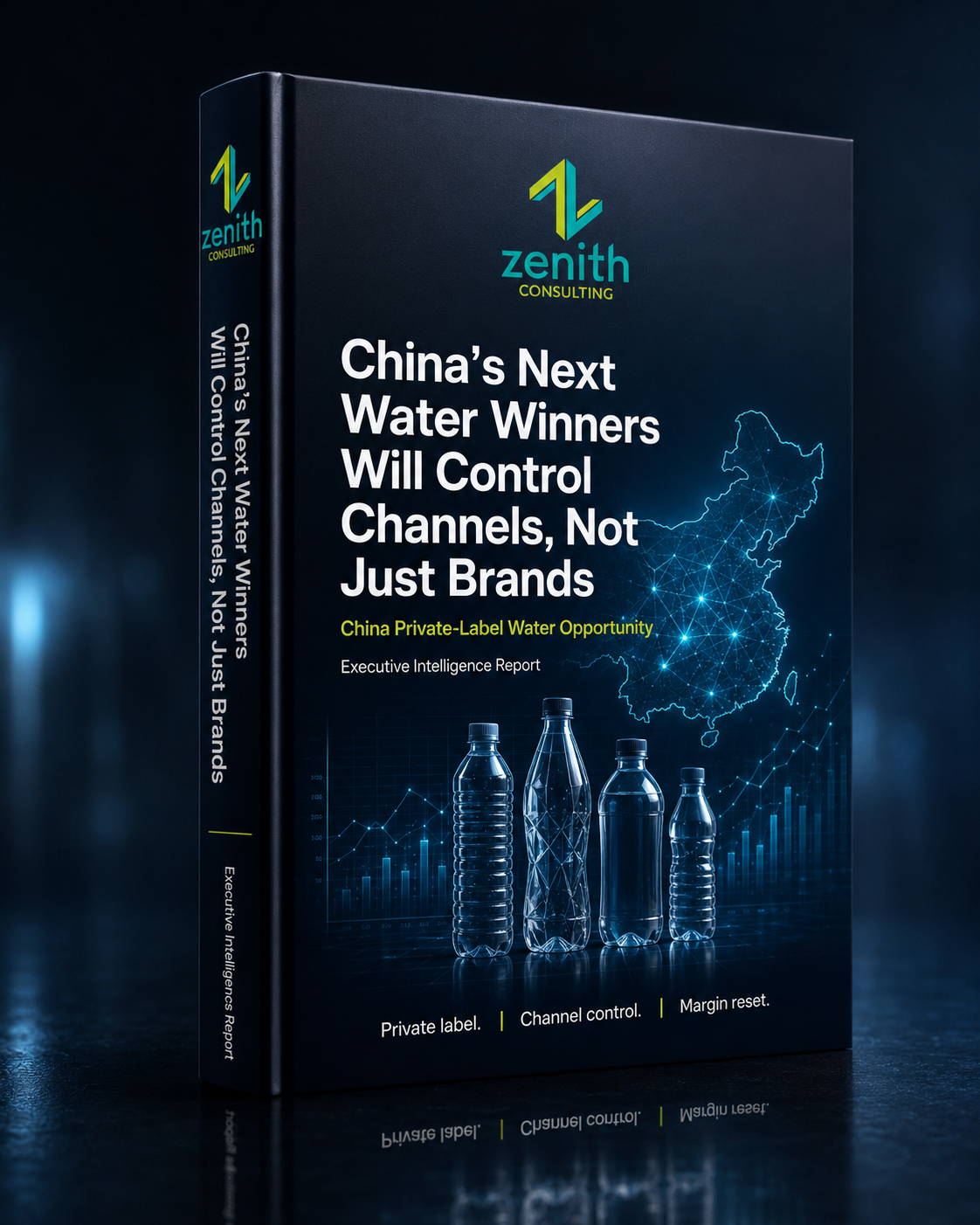 China Private-Label Water Opportunity 2026 — Executive Intelligence Report cover